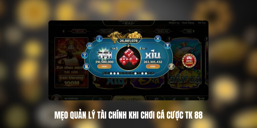 Mẹo Quản Lý Tài Chính Khi Chơi Cá Cược TK 88